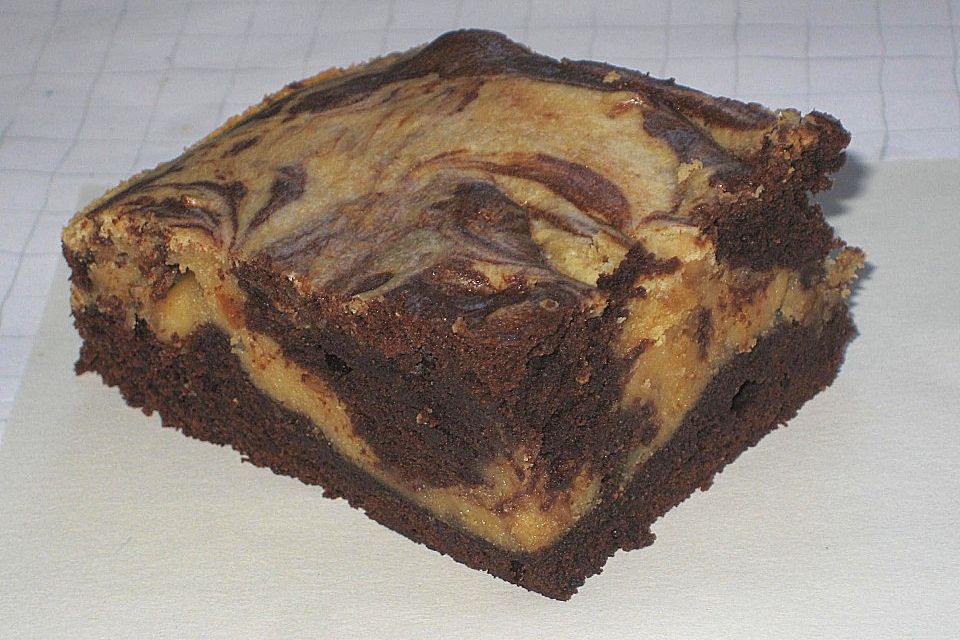 Creamy Peanut Brownies