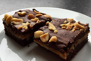 Creamy Peanut Brownies