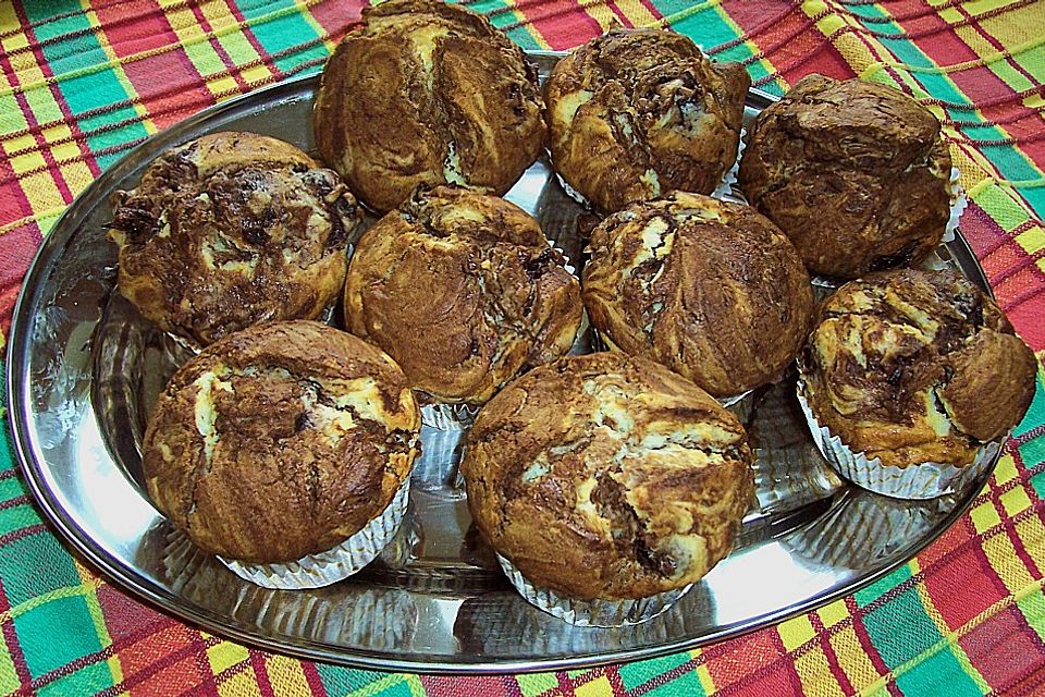 Schoko - Kirsch - Muffins