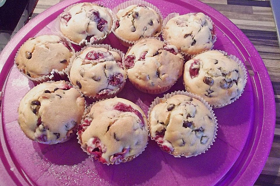 Schoko - Kirsch - Muffins