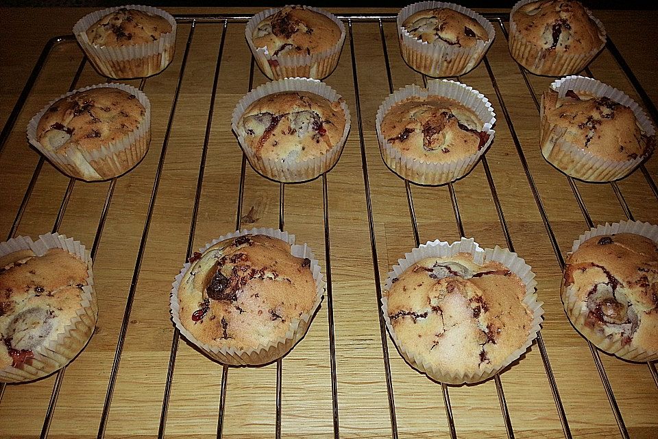 Schoko - Kirsch - Muffins