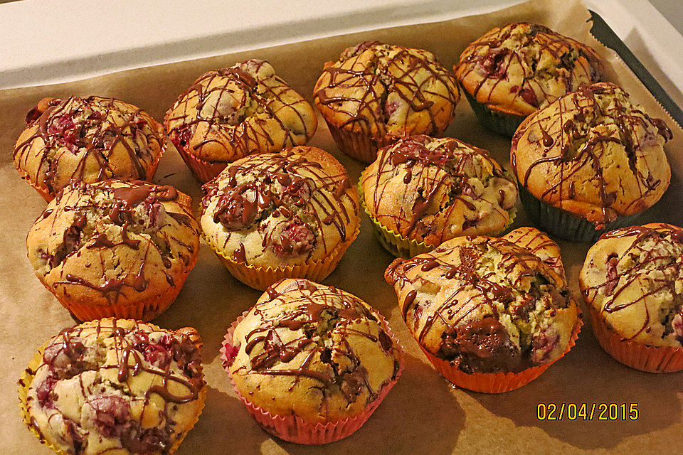 Schoko - Kirsch - Muffins