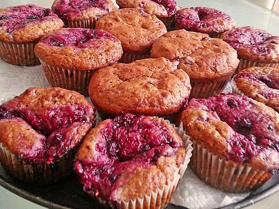 Rote Grütze Muffins von Seelenschein| Chefkoch