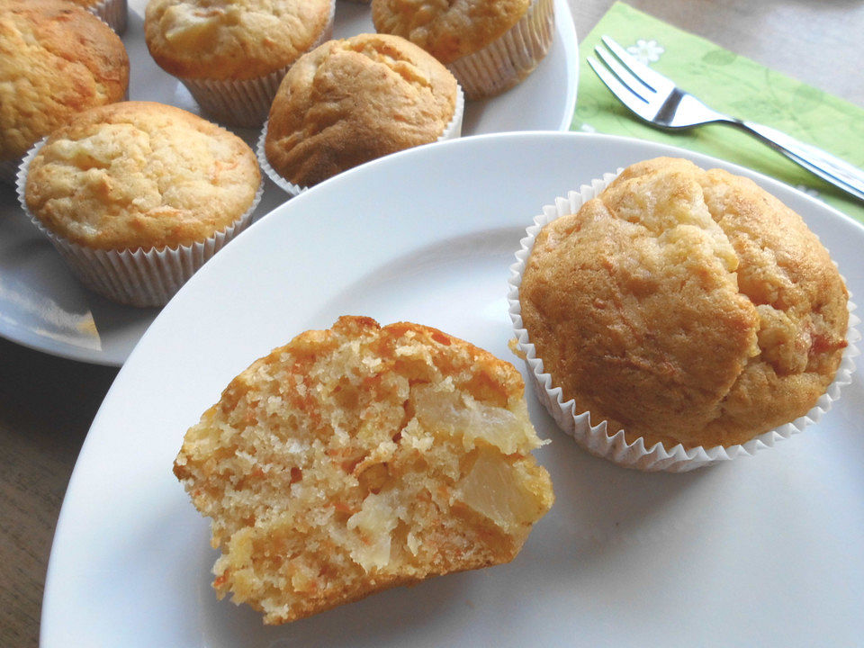 Ananas - Möhren Muffins von Seelenschein| Chefkoch