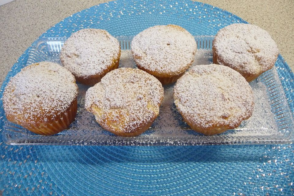 Apfel - Ahornsirup Muffins