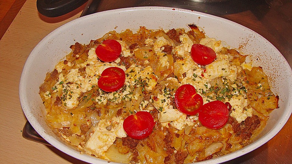 Anatolischer Weißkohlauflauf von Biene62 Anatolischer Weißkohlauflauf von Biene62