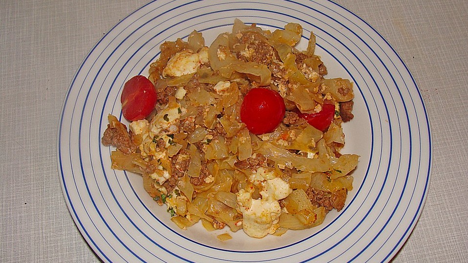 Anatolischer Weißkohlauflauf von Biene62 Anatolischer Weißkohlauflauf von Biene62