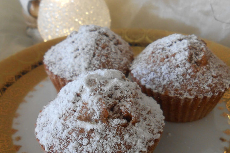 Glühwein - Spekulatius Muffins