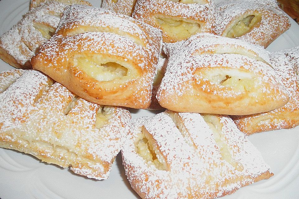 Apfeltaschen mit  Eierlikör - Apfelfüllung