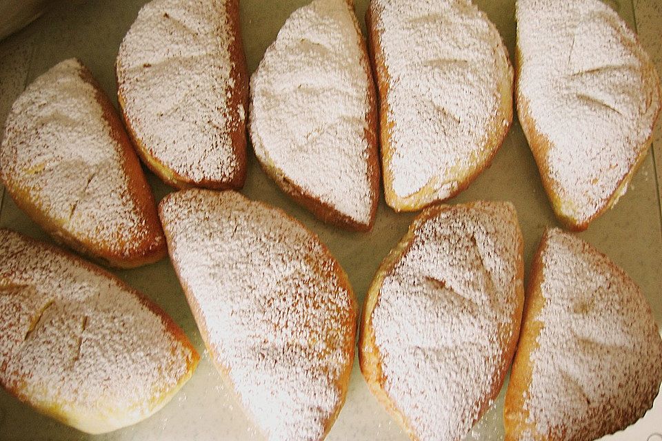 Apfeltaschen mit  Eierlikör - Apfelfüllung