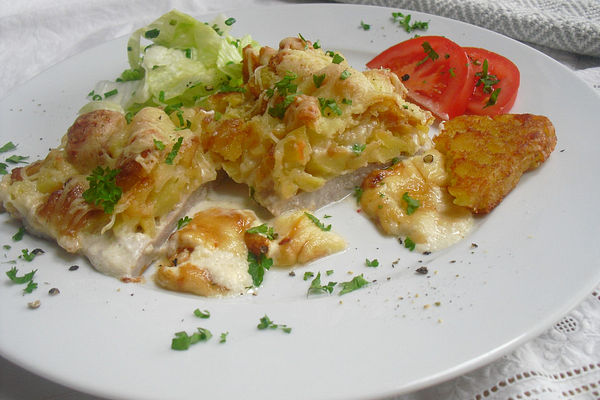 Schnitzel überbacken von sbreuer | Chefkoch