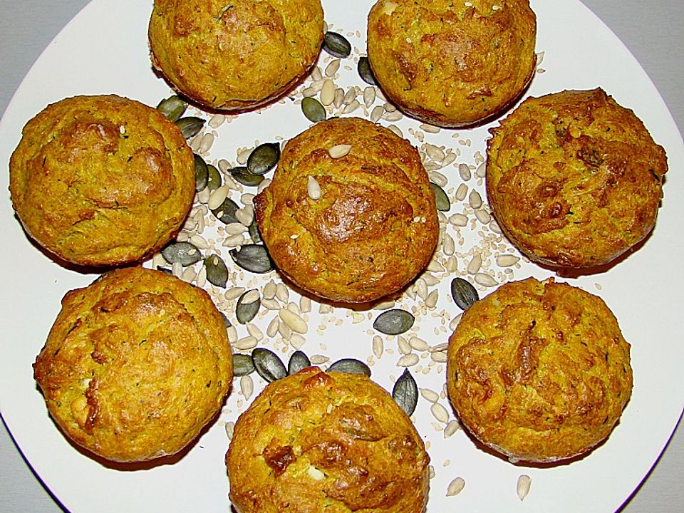 Zucchini - Feta - Muffins von Barbel| Chefkoch