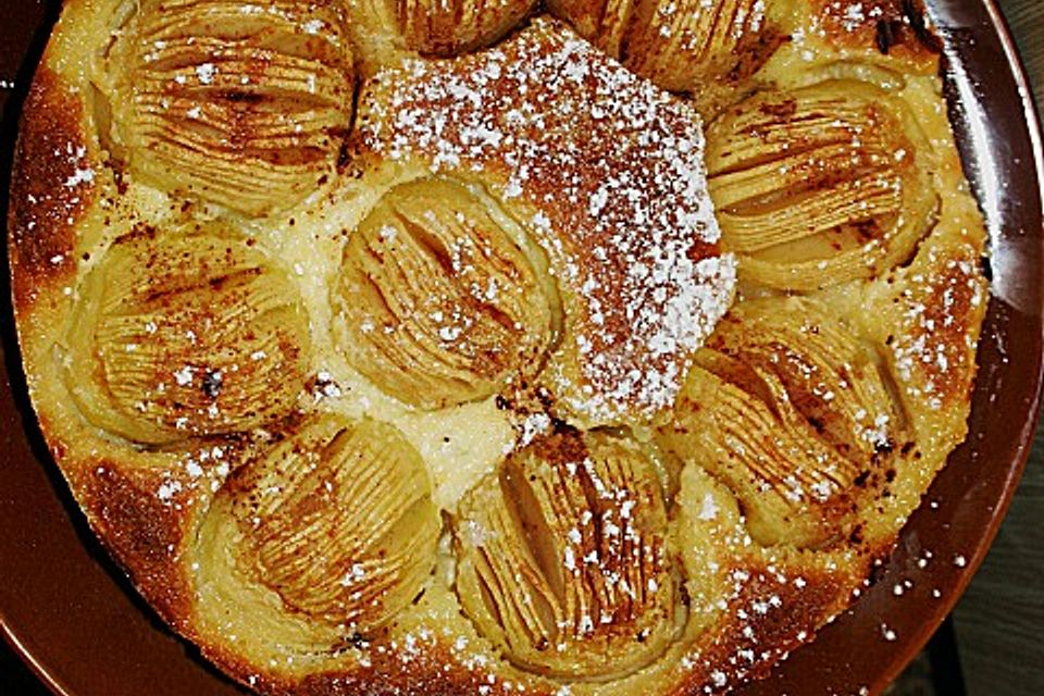 Apfel - Pudding - Kuchen