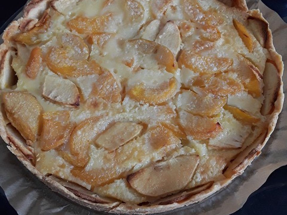 Obstkuchen mit Sahneguss von DieliebeBeate| Chefkoch Obstkuchen mit Sahneguss von DieliebeBeate| Chefkoch