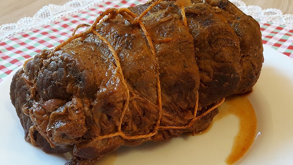 Geschmorter Kalbsrollbraten Von Dsara Chefkoch 