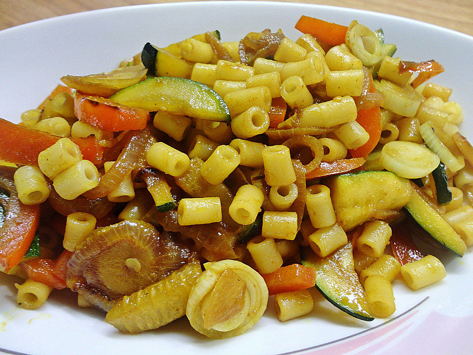 Curry - Nudeln von Xapor| Chefkoch
