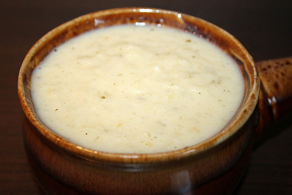 Pürierte Sauerkrautsuppe