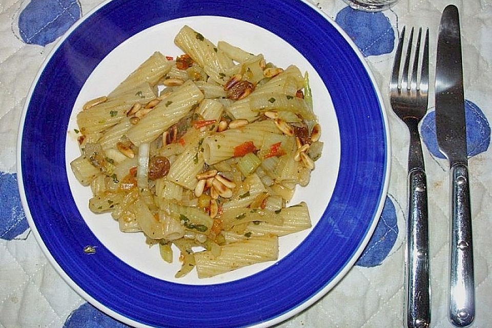 Fenchel - Tomaten - Spagetti