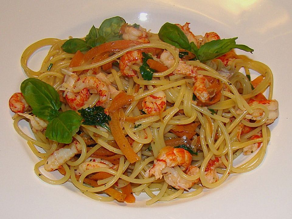 Spaghetti mit Scampi von toeurope| Chefkoch