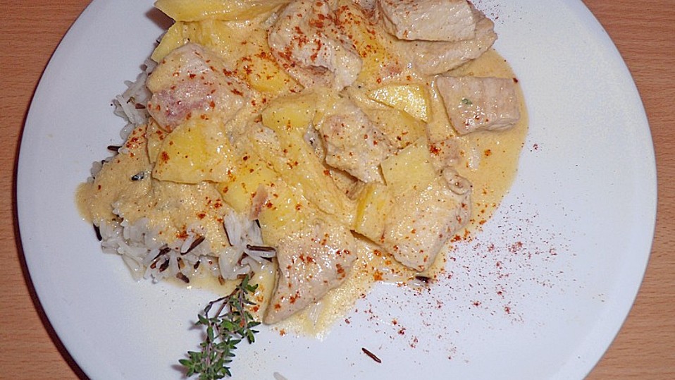 Pute mit Mangosoße von Shekina