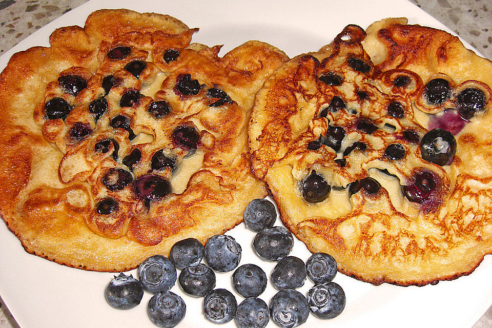 Heidelbeer - Pfannkuchen