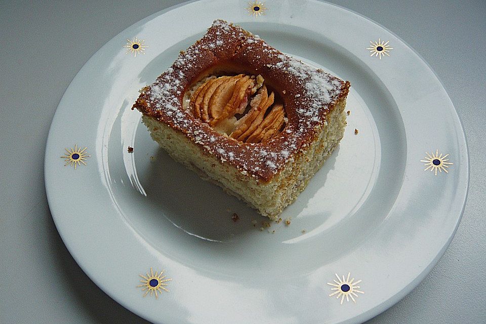 Apfel - Marzipan - Schnitten