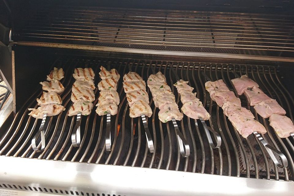 Souvlaki - Spieße gegrillt