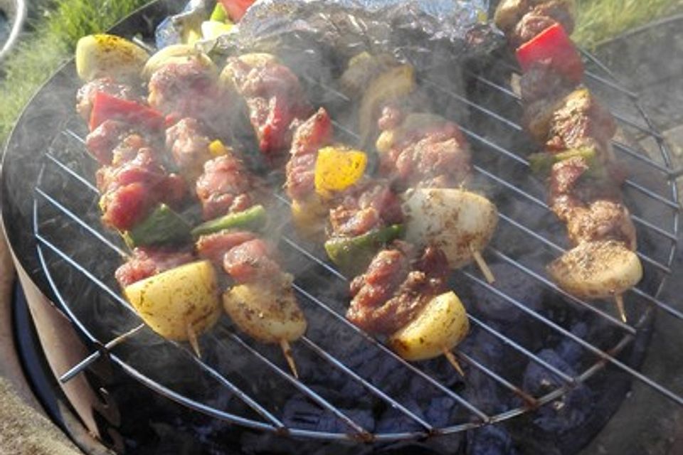 Souvlaki - Spieße gegrillt