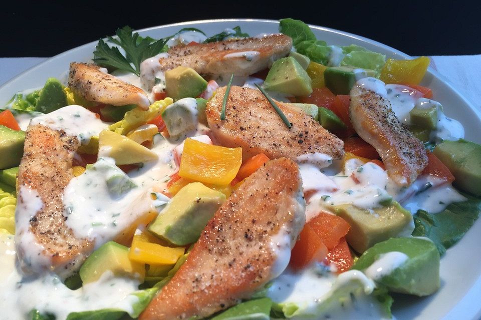Avocado - Hähnchen - Salat Avocado - Hähnchen - Salat
