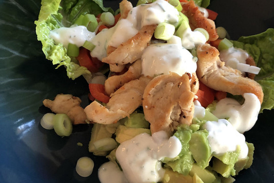 Avocado - Hähnchen - Salat Avocado - Hähnchen - Salat