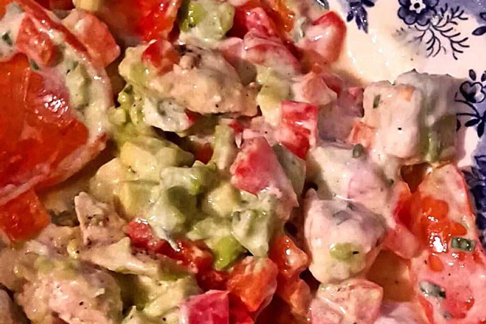 Avocado - Hähnchen - Salat Avocado - Hähnchen - Salat