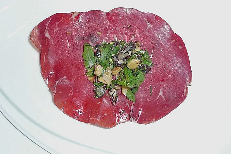 Gefüllte Bresaola - Säckchen