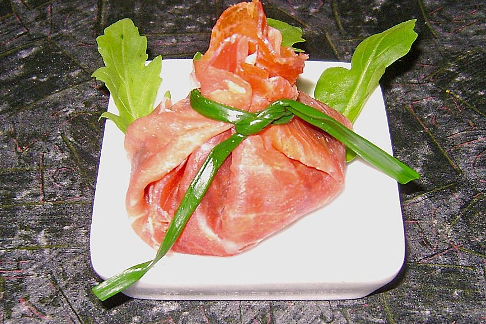 Gefüllte Bresaola - Säckchen