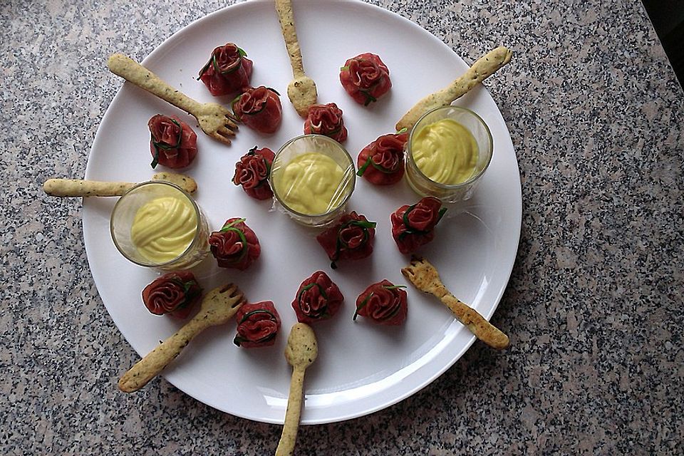 Gefüllte Bresaola - Säckchen