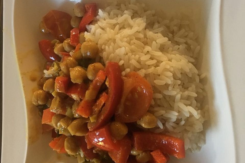 Kichererbsen-Curry