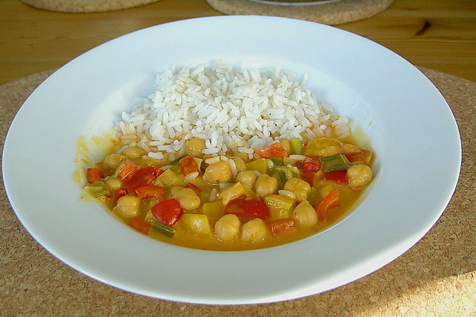 Kichererbsen-Curry