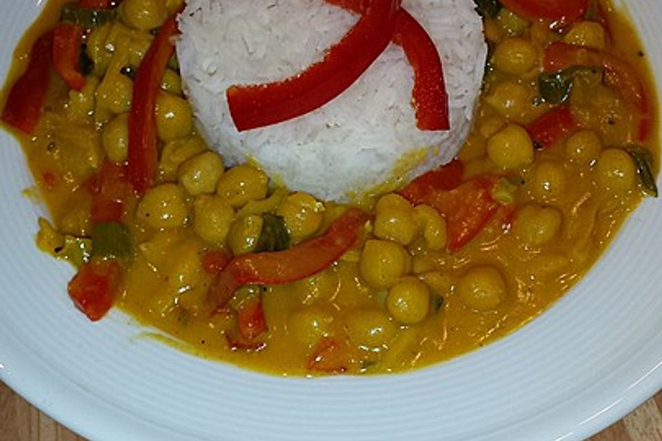 Kichererbsen-Curry