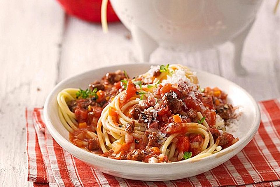 Die echte Sauce Bolognese