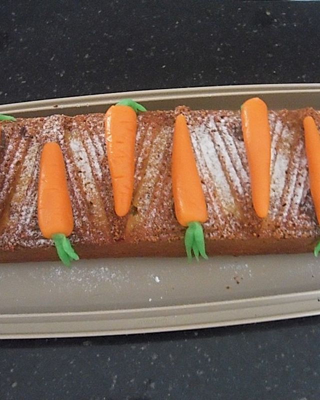 Amerikanischer Möhrenkuchen - Carrot Cake