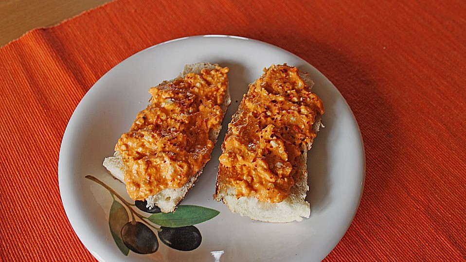 Ajvar - Schafskäse - Paste von jackyo