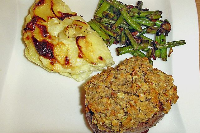 Rinderfilet mit Walnusskruste von bananacreampie| Chefkoch Rinderfilet mit Walnusskruste von bananacreampie| Chefkoch