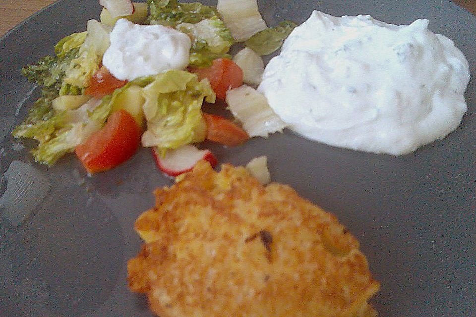 Rösti mit Surimi - Quark à la Marlene