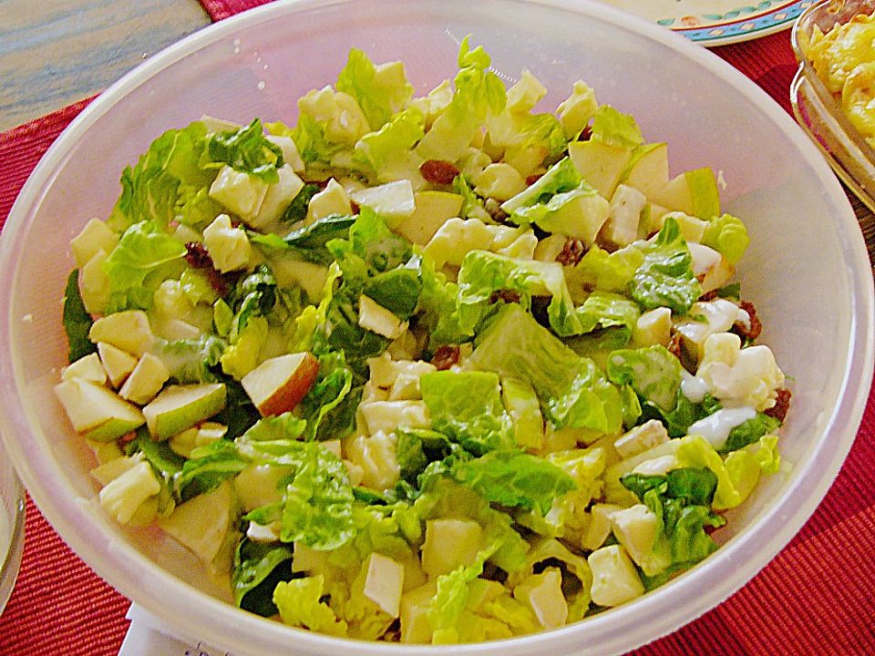 Arabischer Salat mit Ziegenkäse von skadel| Chefkoch