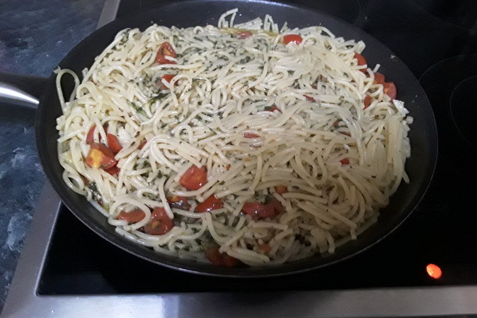 Spaghetti aglio e olio