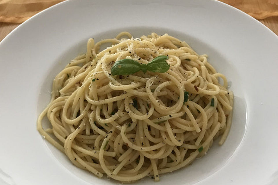 Spaghetti aglio e olio