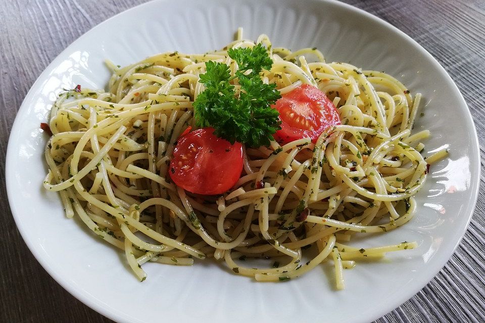 Spaghetti aglio e olio