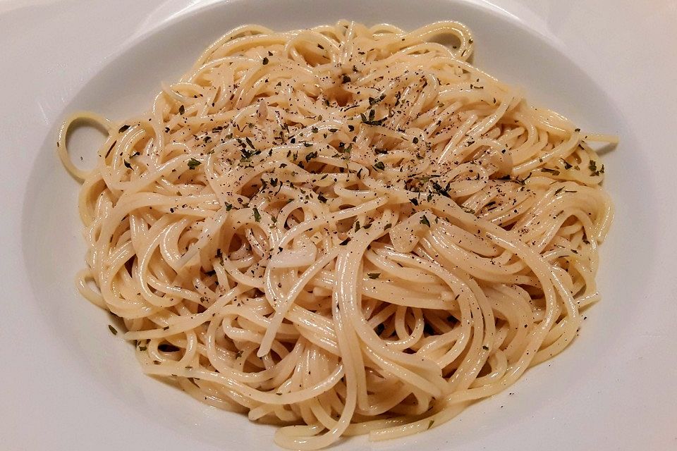 Spaghetti aglio e olio