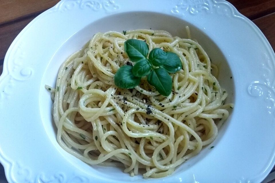 Spaghetti aglio e olio