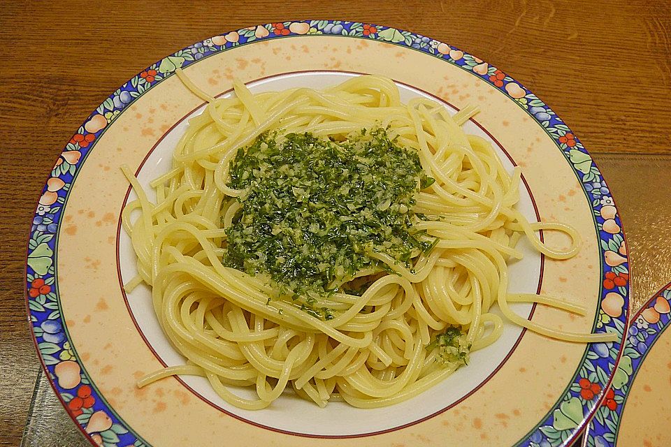 Spaghetti aglio e olio