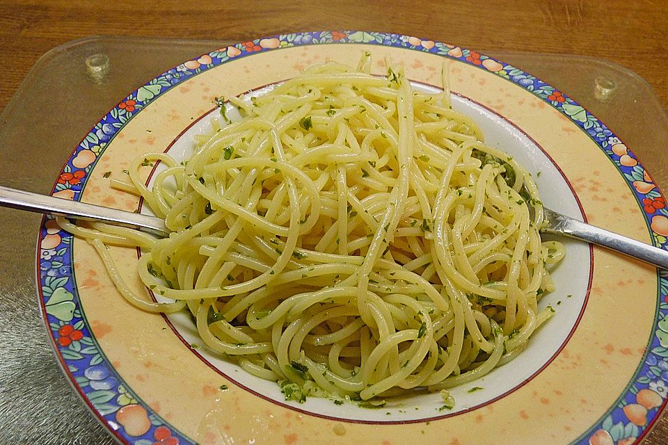 Spaghetti aglio e olio